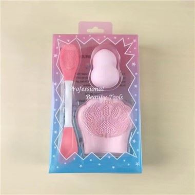 Puff Silicon Mask Löffel Set