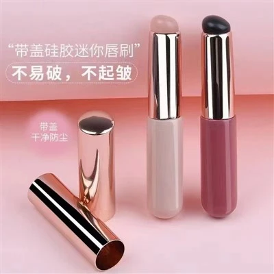 Silikonkopf Lippenbürste Mini -Bürste